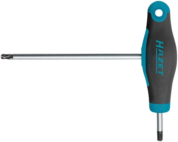 Actual product image HAZET Angled Screwdr.Torx With Spherical Head T20 (Allen screw)