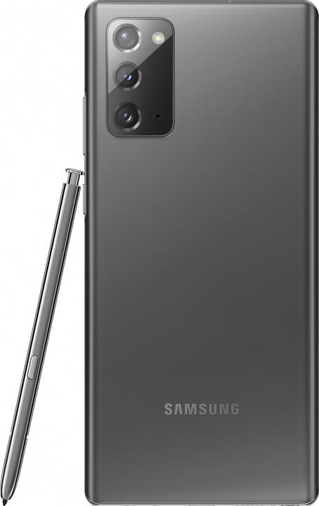 Produktbild Samsung Galaxy Note 20 EU (256 GB, Mystic Grey, 6.70", Dual SIM, 12 Mpx, 4G)