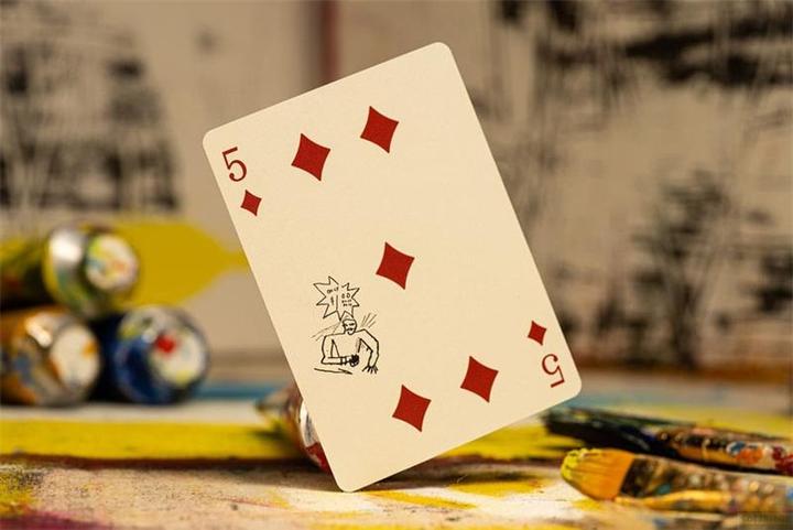 Actual product image Theory11 Basquiat Playing Cards (English)