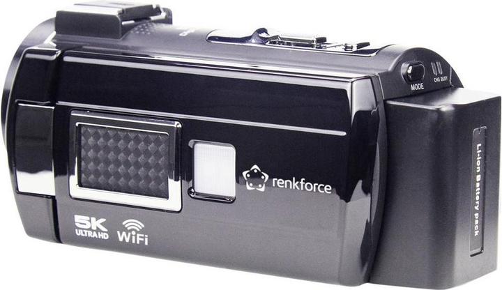 Produktbild Renkforce RF-DV-200 Camcorder 5K 7.6 cm 3 Zoll 8 Megapixel Schwarz