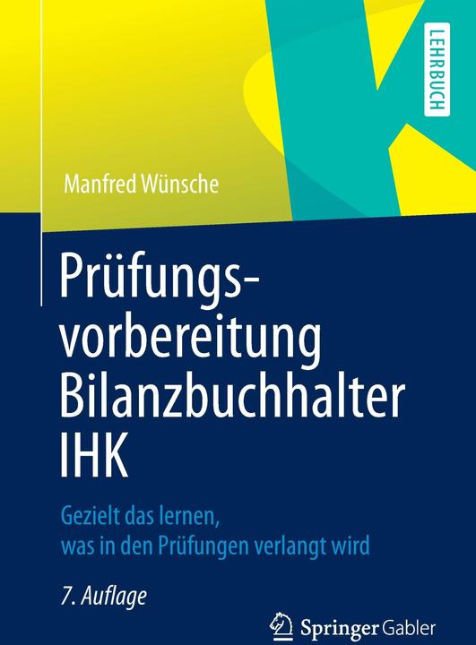 Energy Label Prüfungsvorbereitung Bilanzbuchhalter IHK (German, Manfred Wünsche, 2016)