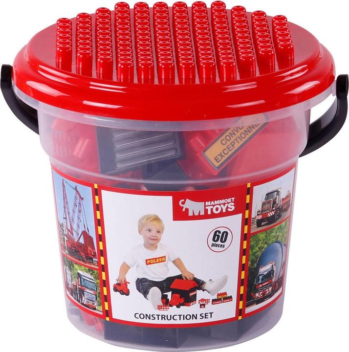 Produktbild Polesie Cavallino Baukasten im Eimer, 60tlg.