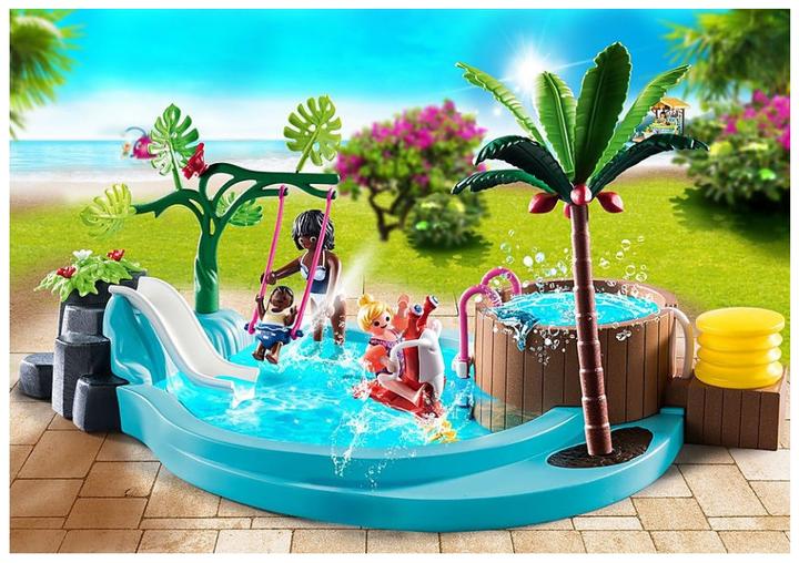 Image du produit Playmobil Pataugeoire avec bain à bulles (70611, Playmobil Family Fun)