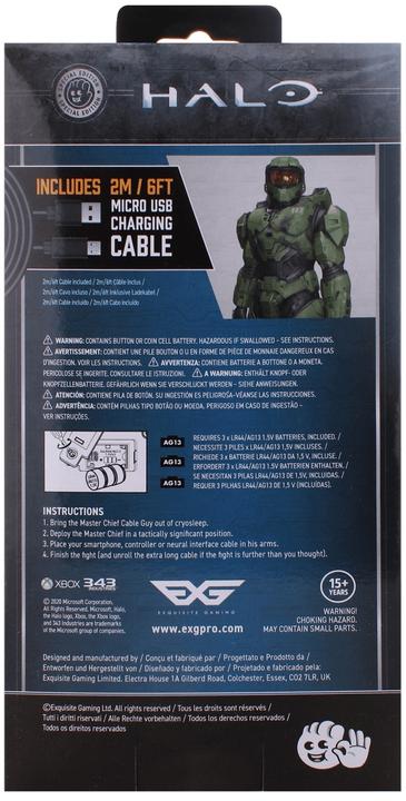 Actual product image Cable Guy Master Chief (Xbox 360, Xbox One S, Xbox Series X, PC, PS4, PS5)