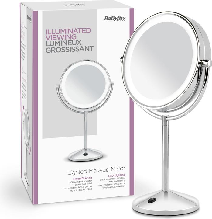 Actual product image BaByliss Make-up mirror (15.5 x 22 x 41 cm)