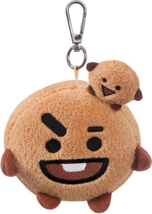 Actual product image Line Friends BT21 keychain - plush SHOOKY keychain
