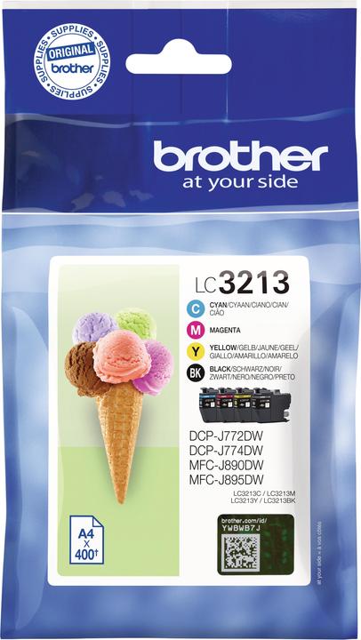 Actual product image Brother LC-3213 Value Pack (M, Y, FC, C)