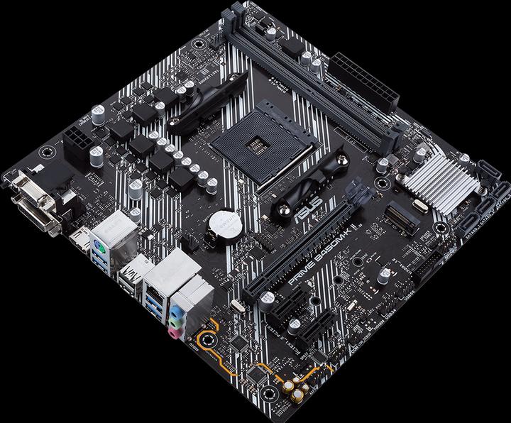 Produktbild ASUS PRIME B450M-K II (AM4, AMD B450, mATX)