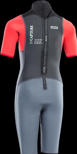 Actual product image ION Capture Shorty Backzip Kids Wetsuit (140)