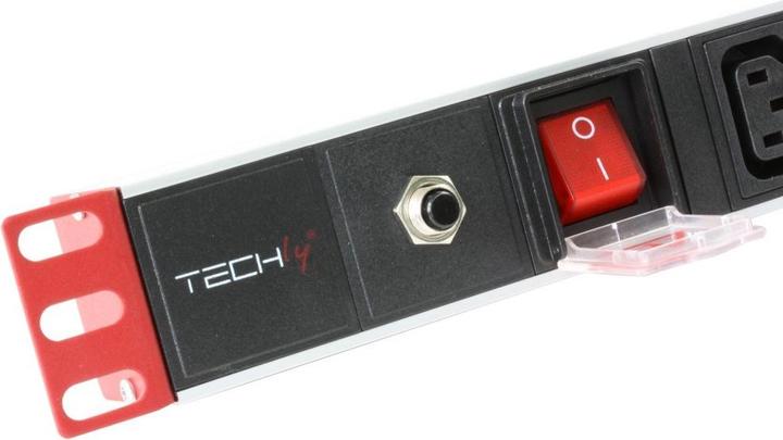 Produktbild Techly I-CASE STRIP-813T Rack Zubehör Stromverteiler