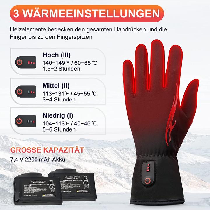 Produktbild Dr. Warm Beheizbare Handschuhe