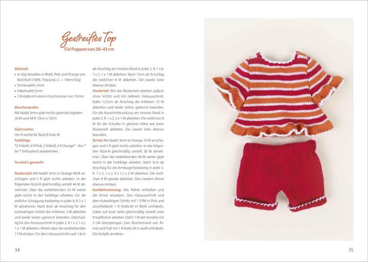 Immagine prodotto Realizza a maglia dei simpatici vestiti per bambole