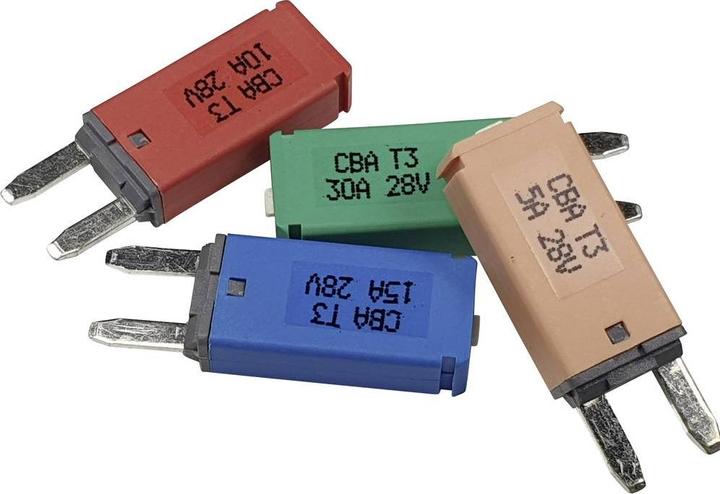 Produktbild Hansor Circuit Breaker Mini, type 3. Manual Reset, 5A CBA3 Series 5A Sicherungsa