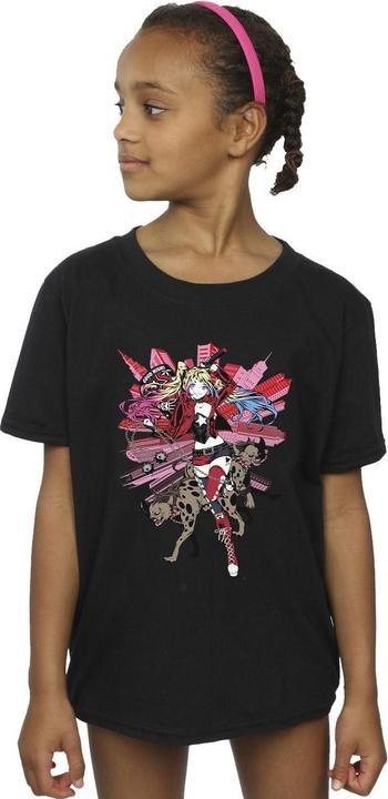 Image du produit - T-shirt HARLEY QUINN HYENAS - Fille (152, 158)