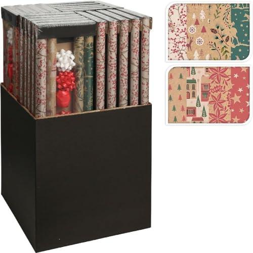 Produktbild No Name Geschenkpapier Kraft Set (Geschenkband, 11 x)