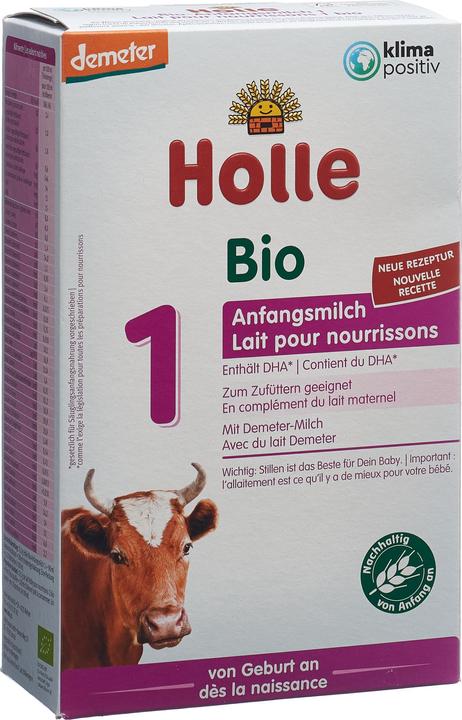 Holle Lait initial 1 (400 g, jusqu'à 12 M.)
