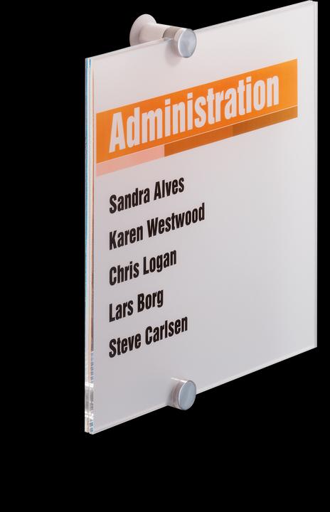 Image du produit Durable Plaque de porte CRYSTAL SIGN