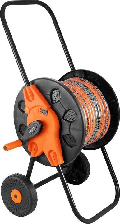 Image du produit Neo Chariot dévidoir (chariot pour tuyau d'arrosage, plastique, jusqu'à 60 m de tuyau 1/2") (60 m)