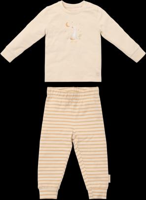 Actual product image Little Dutch Natural Stripes two-piece pyjamas - 62/68 (62)