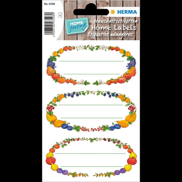 Actual product image HERMA Kitchen stickers