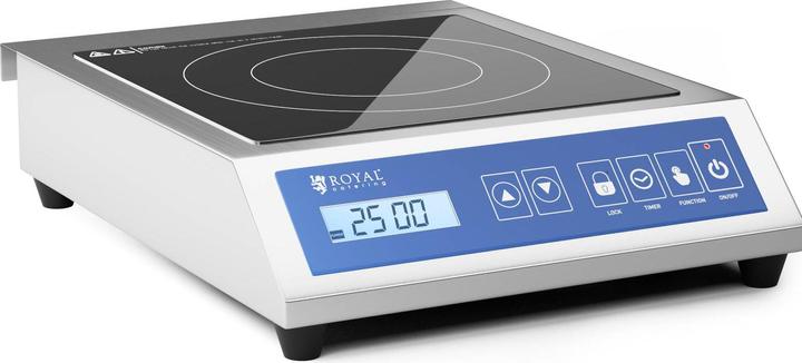 Royal Catering Induktionsplatte Induktionskochplatte Induktionskocher Touchdisplay 60 - 240 °C