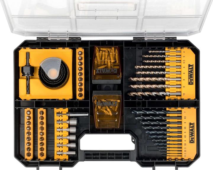 Image du produit DeWalt TStack Kit universel (4 mm, 5 mm, 5,5 mm, 6 mm, 8 mm, 10 mm, 1,5 mm, 2 mm, 2,5 mm, 3 mm, 3,5 mm, 4,5 mm, 6,5 mm, 7 mm)