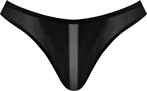 Produktbild Male Power Landing Strip Bikini Brief - Black - L (L)