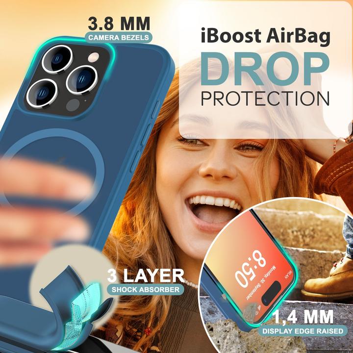 Image du produit Nalia Étui hybride mat avec fonction MagSafe (Apple iPhone 16 Pro)