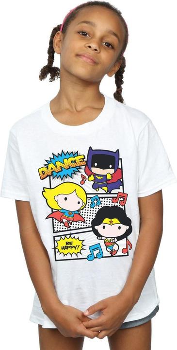 Produktbild Chibi Super Friends Dance TShirt Mädchen (140, 146)