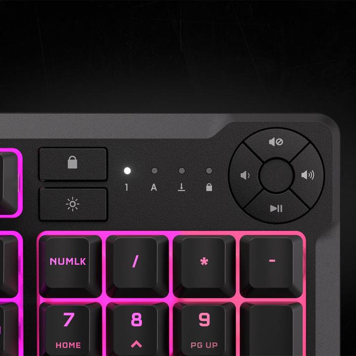 Actual product image Corsair K55 Core RGB (DE, Cable)