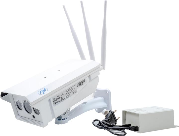 Image du produit PNI Caméra de vidéosurveillance IP30 Live 1,3 MP GSM 4G slot SIM, pour l'extérieur et l'intérieur (1280 x 960 pixels)