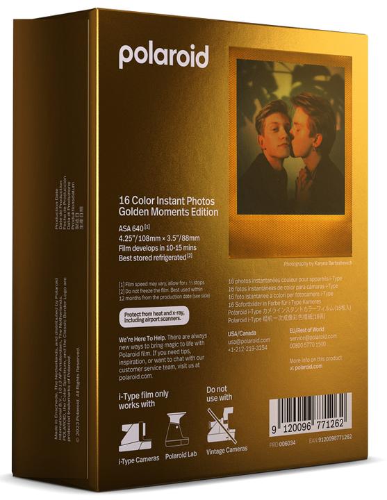 Immagine prodotto Polaroid GoldenMoments Doppia P (Ora, OneStep+)