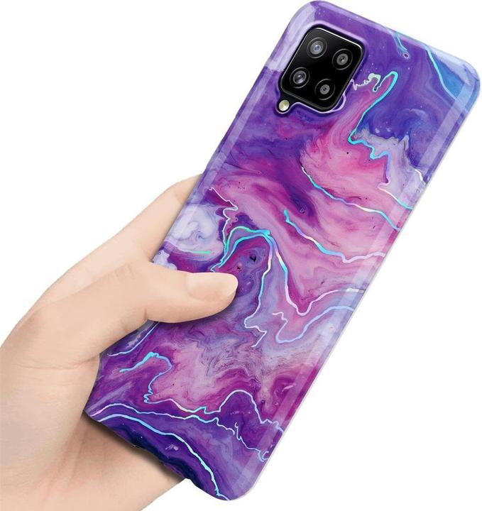 Produktbild Cadorabo IMD TPU Bunter Marmor Cover (Samsung Galaxy A42 5G)