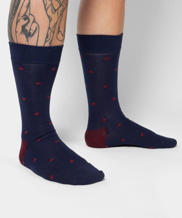 Produktbild DillySocks Sparse Red Dots (Einzelpack, 36 - 40)