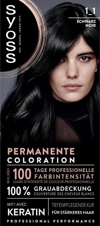Image du produit Syoss Coloration des cheveux (1-1 Noir)
