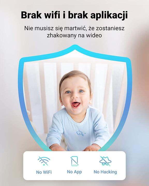 Produktbild Vacos Babyphone (Babyphone mit Kamera, 305 m)
