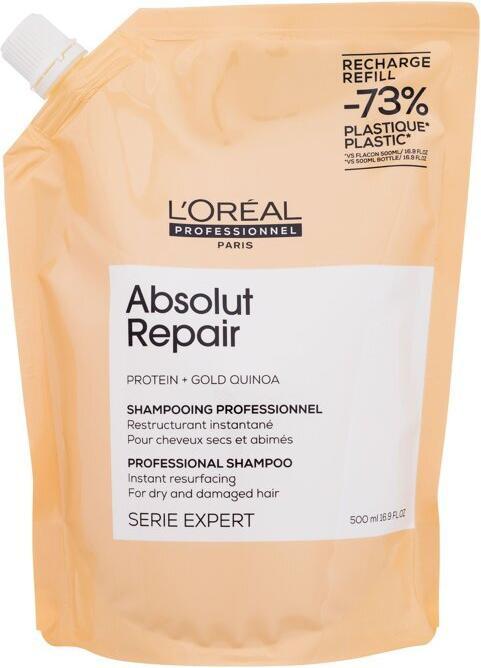 Actual product image L'Oréal Professionnel Series Expert Absolut Repair Refill Shampoo (500 ml, Liquid shampoo)