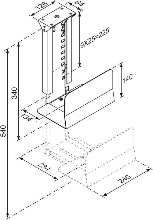 Image du produit Neomounts Support de bureau pour PC