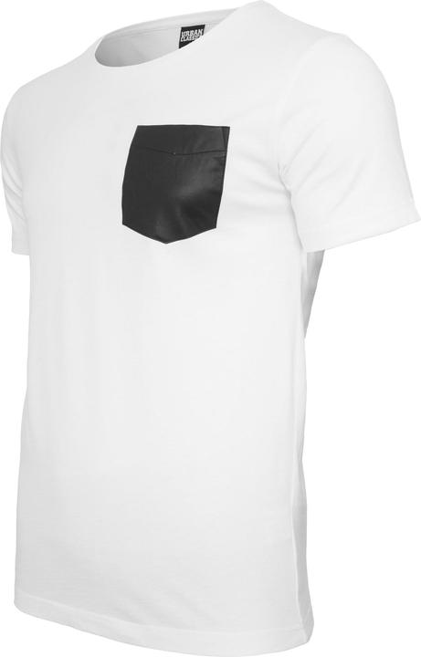 Actual product image Urban Classics Synthetic Leather Pocket Tee (S)