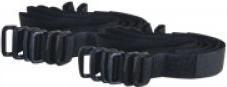 Image du produit C2G Hook-and-Loop - Connecteur de câble - 28 cm - noir (pack de 12) (Serre-câbles velcro, 280 mm, 12 pcs)