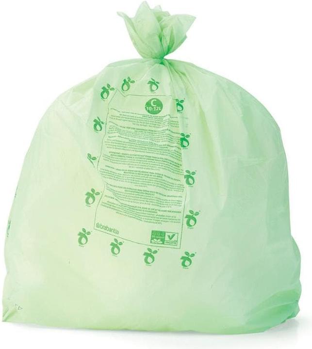 Brabantia PerfectFit Kehrichtsack Kompost (10 x, 12 l)