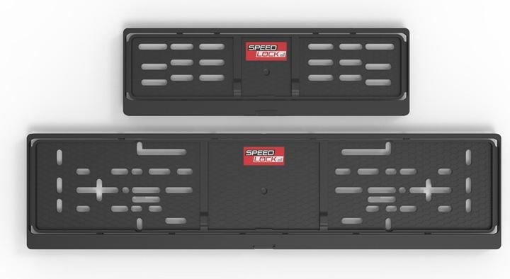 Produktbild Speedlock Nummernrahmen-Set (Front + Heck, Langformat)