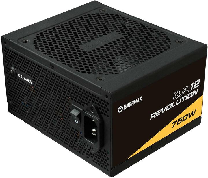 Enermax Revolution D.F. 12 ATX3.1 PCI-e 5.1 ultra-compact 750W power supply 80Plus Gold fully modular 50 pr (750 W)