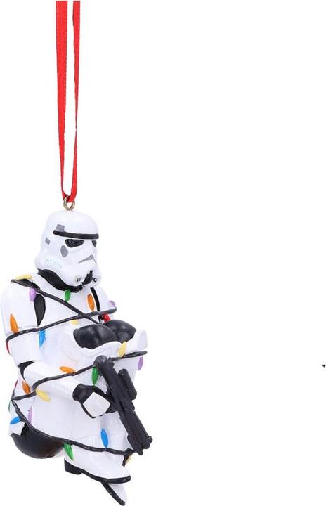Actual product image Nemesis Now Original Stormtrooper décoration sapin Stormtrooper In Fairy Lights 9 cm