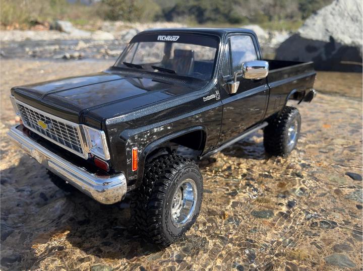 Actual product image Rc4Wd Scale Crawler Trail Finder 2 LWB Chevy K10 Black RTR, 1:10 (RTR Ready-to-Run)