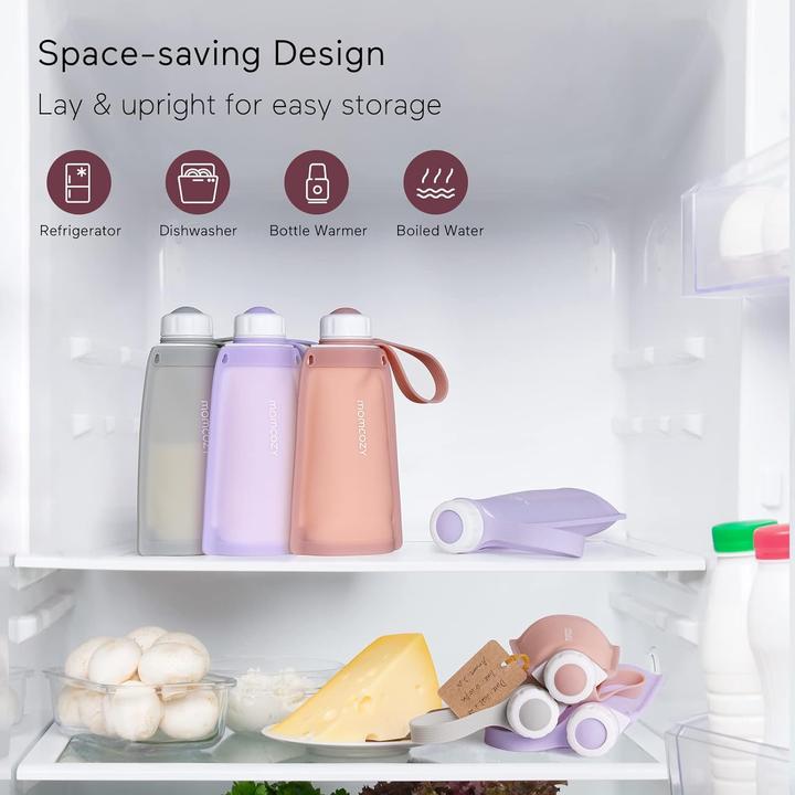 Image du produit Momcozy Sac de conservation du lait en silicone