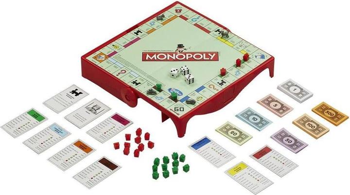 Produktbild Monopoly Gaming Grab & Go Game, Board game, War, 8 yr(s), Family game (Multilingual)