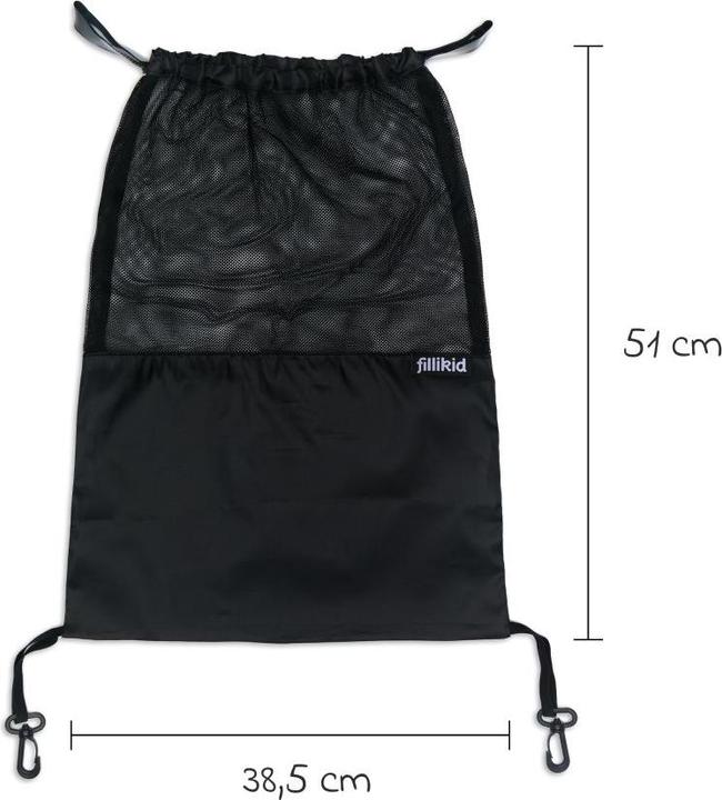 Produktbild Fillikid Kinderwagentaschen Taschennetz für Kinderwagen & Buggys - S
