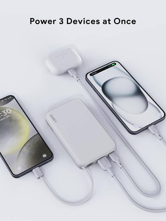 Actual product image Aukey Spark Sling (10000 mAh, 22.50 W, 22.50 Wh)