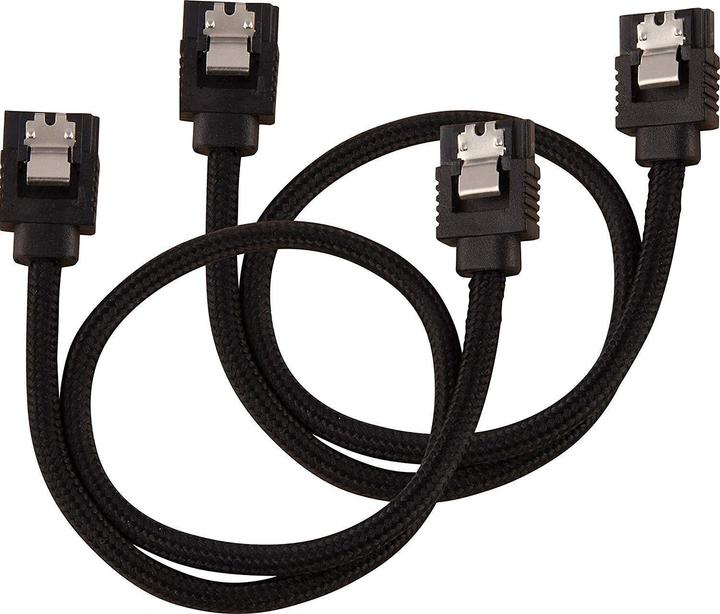 Immagine prodotto Corsair Premium Sleeved SATA 2-pack